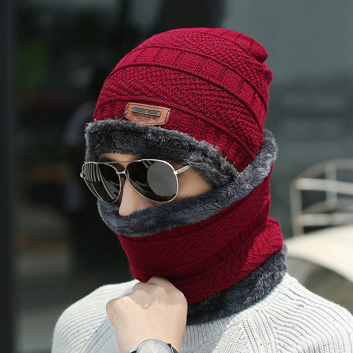 Savannah | Knit Beanie and Neck Warmer Set with Fleece Lining