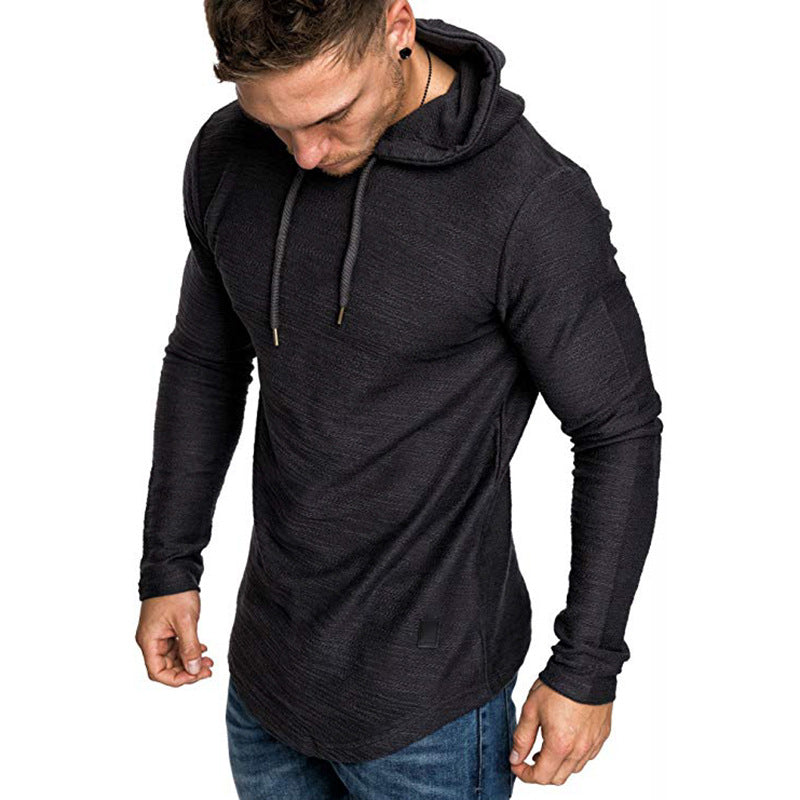 Men's slim fit pullover hoodie