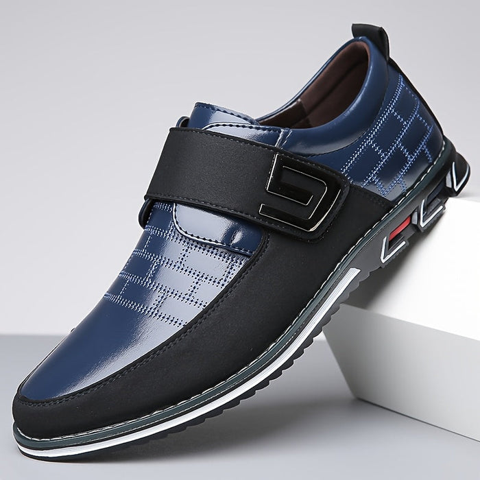 Men's Lace-Up Derby Shoes with Cushioned Sole