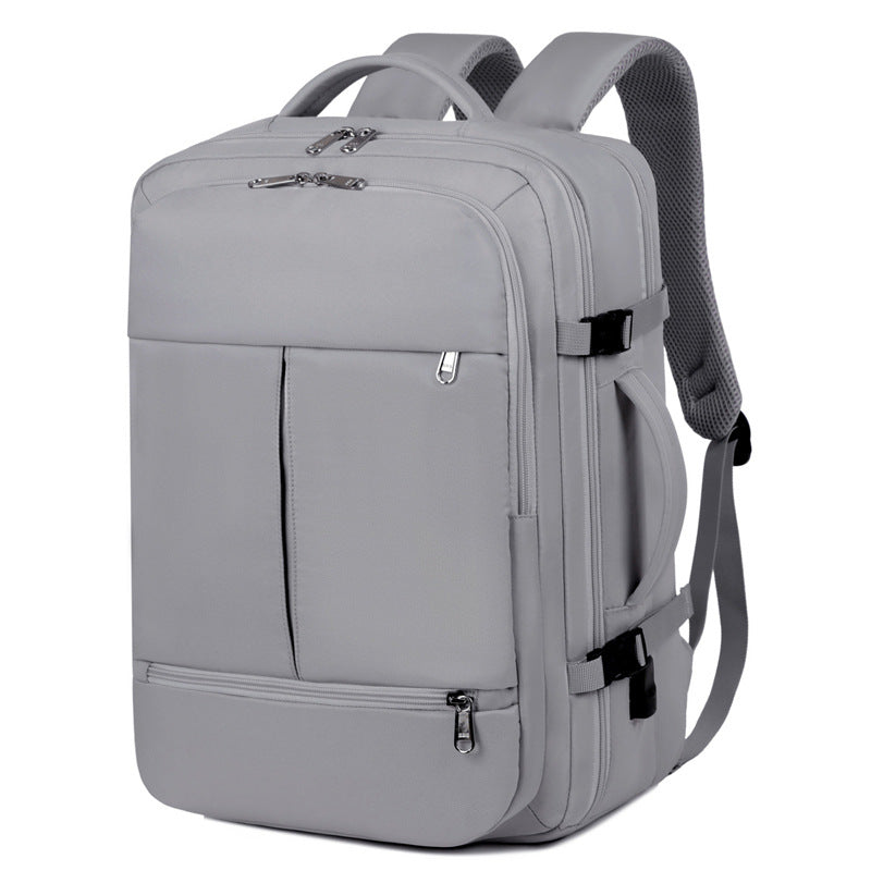 Large travel laptop backpack with many pockets