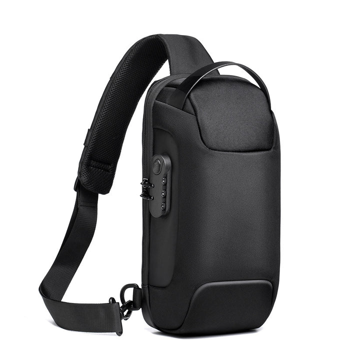 Brady | Anti-Theft Sling Bag with Combination Lock and USB Port