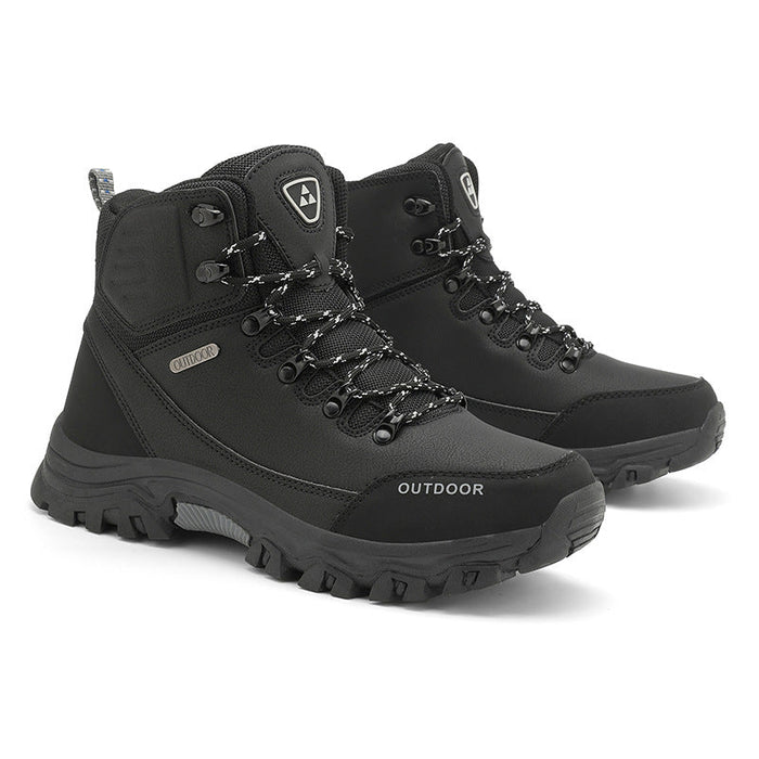Herren All-Terrain Wanderstiefel mit hohem Knöchelschutz und griffiger Sohle Drune
