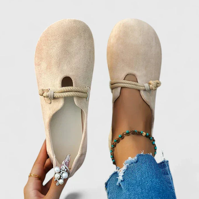 Women's Orthopedic Loafers with Rope Detail